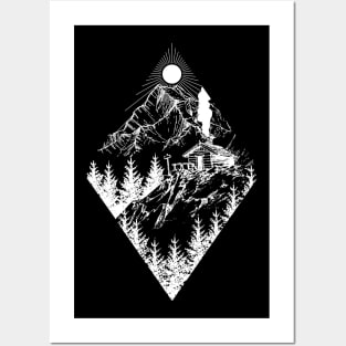 Into The Mountains Posters and Art